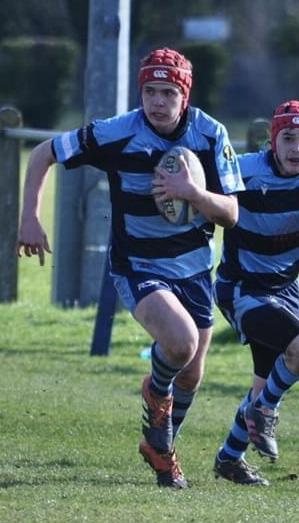 Wil Nicholas - another try by a fully involved Otters player